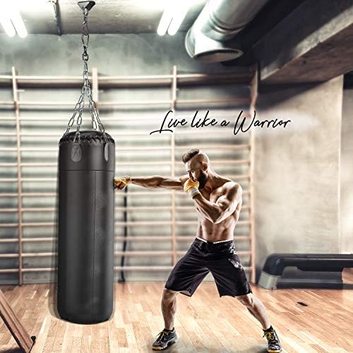 Yes4All Punching Bag Hanger, Heavy Bag Spring 555 LB Capacity, Indoor & Outdoor Mounting, Strong & Durable for Boxing Ba