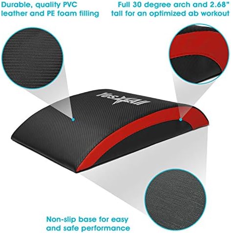 Yes4All Abdominal Exercise Pads for Home Gym Core Training & Back Stretching Sit Up Mat Foldable Ab Workout Equipment