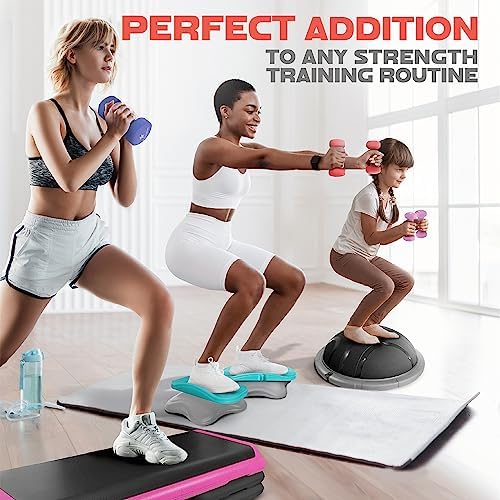 Yes4All Neoprene Coated Dumbbell Hand Weights - Multiple Weight Options for Home Workouts | Yes4All Anti-Slip Neoprene