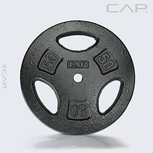 Standard CAP Barbell 1-Inch Grip Weight Plates for Home Gym Enthusiasts | CAP Barbell 1-Inch Grip Weight Plates with Du