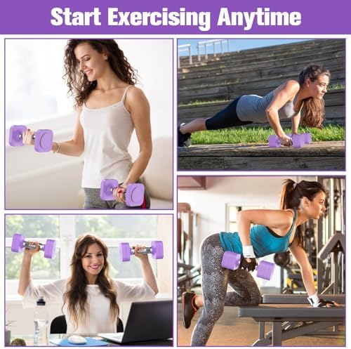 4 Levels Adjustable Dumbbells Set Full Body Workout Dumbbells Home Gym Adjustable Weights