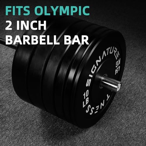 Fitvids Olympic Bumper Plates Set for Strength Training & Weightlifting, Paris Design, Multiple Options Fitvids Olympic