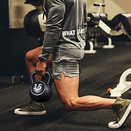 Yaheetech 4 Piece Kettlebell Sets for Women & Men for Full Body Workout & Exercise Fitness 5lb, 10lb, 15lb, 20lb