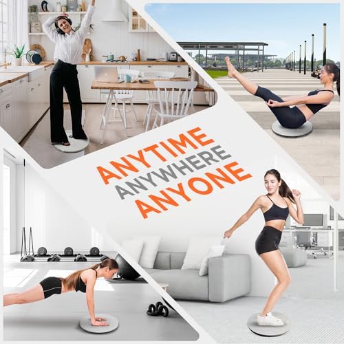 Yes4All 15 inch XXL Ab Twister Board for Full Body Toning Workout, Noise-Free Twisting Stepper, Aerobic Exercise, 2pcs i
