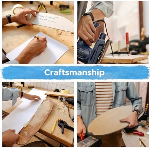 XCMAN Surf Balance Board Trainer for Adults and Kids - Non Slip Surface|Balance Board for Surfing,Snowboarding,Skateboar