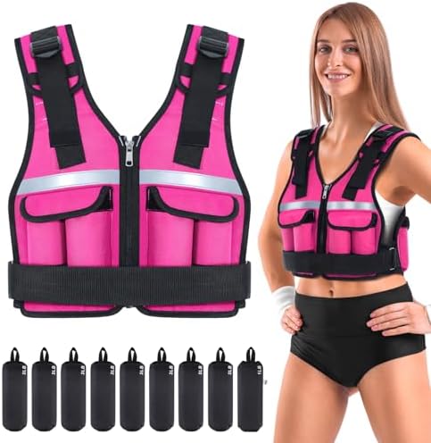 Sportneer Adjustable Weighted Vest for Walking and Running | Sportneer Washable Weight Vest for Women and Men | Sportne