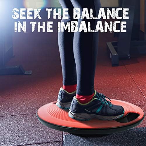 Upgraded Wobble Balance Board for Home Gym and Physical Therapy | Stability Board by Yes4All, Perfect for Standing Desk