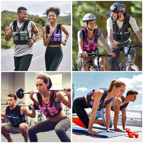 Sportneer Adjustable Weighted Vest for Walking and Running | Sportneer Washable Weight Vest for Women and Men | Sportne