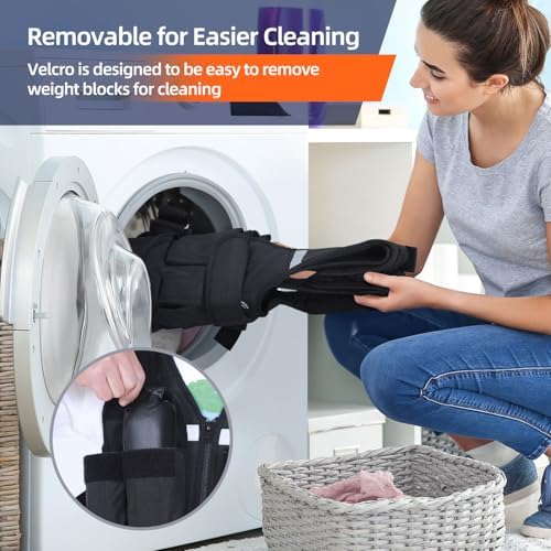 Sportneer Adjustable Weighted Vest for Walking and Running | Sportneer Washable Weight Vest for Women and Men | Sportne