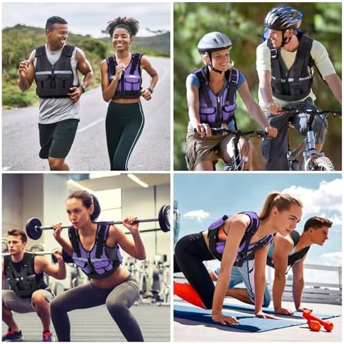 Sportneer Adjustable Weighted Vest for Walking and Running | Sportneer Washable Weight Vest for Women and Men | Sportne