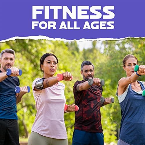 Yes4All Neoprene Coated Dumbbell Hand Weights - Multiple Weight Options for Home Workouts | Yes4All Anti-Slip Neoprene